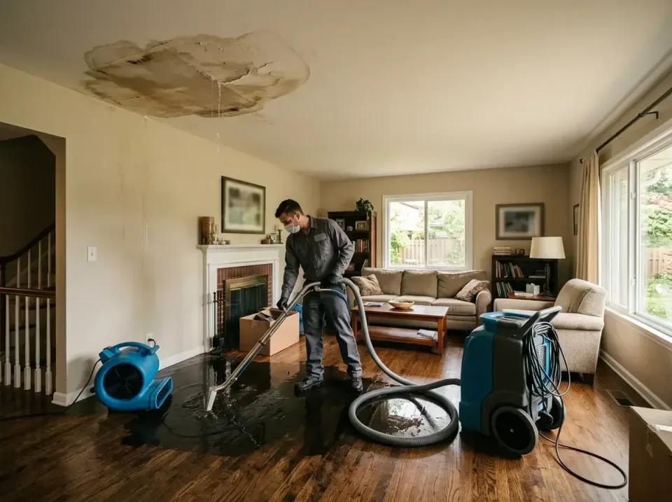 attic-pipe-burst-ceiling-drip-008 — frequently asked questions, Water Damage Restoration & Carpet Care in Niles, MI